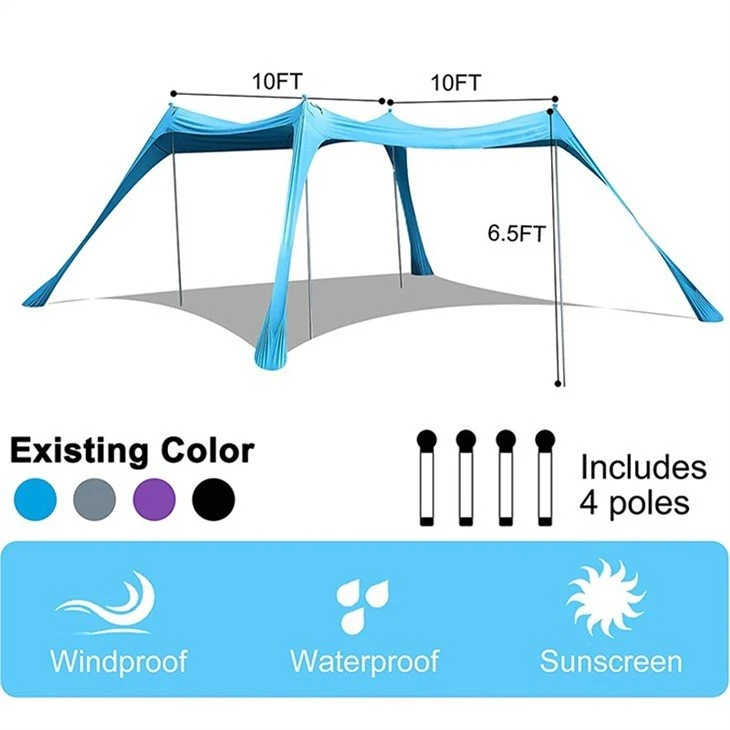 beach wind tent