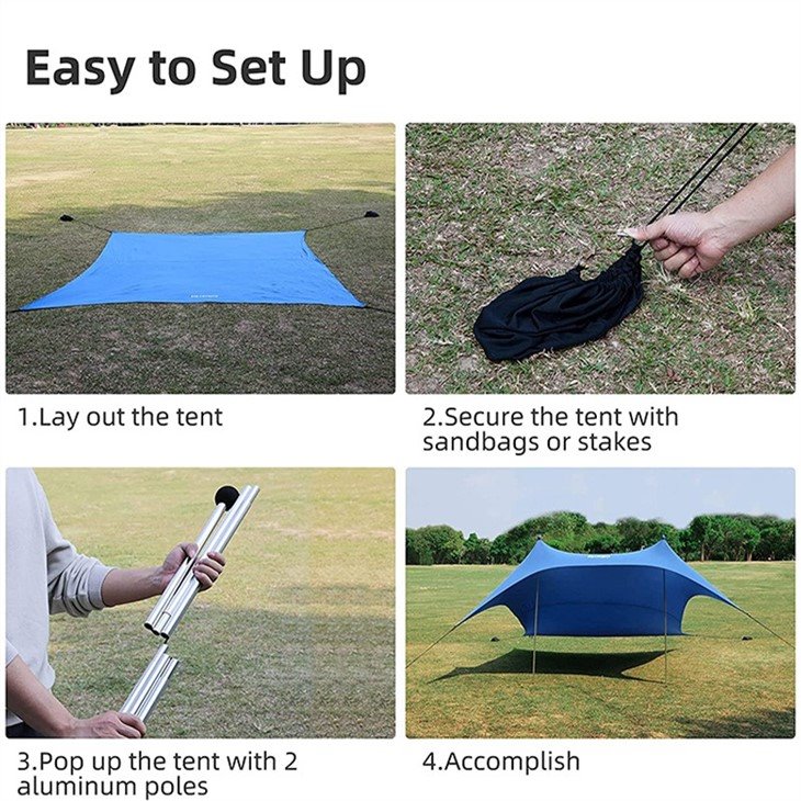 portable sun shade canopy