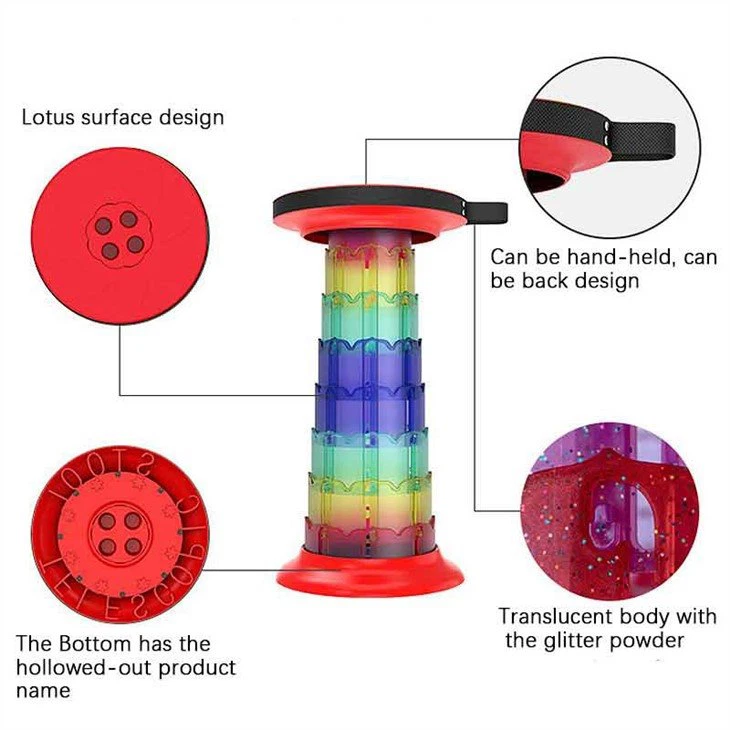 3telescopic folding stool