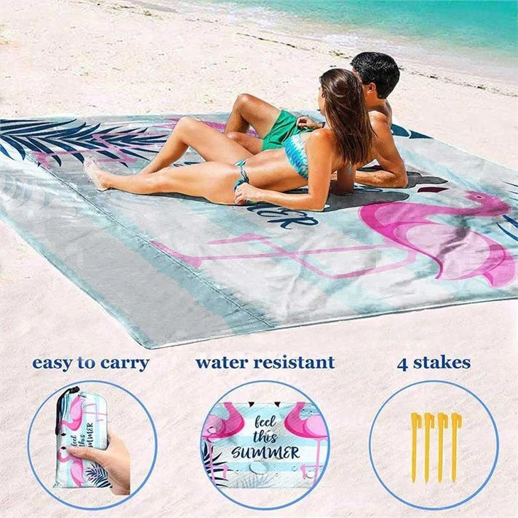 padded beach mat