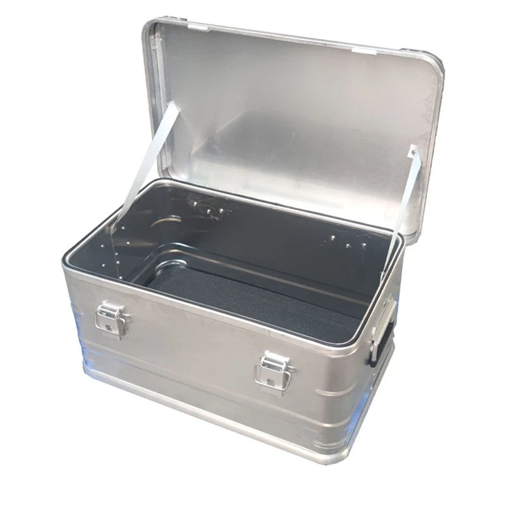 aluminum box storage