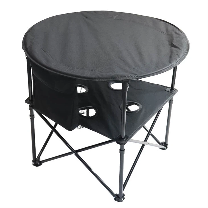 Folding Table With Cup Holders